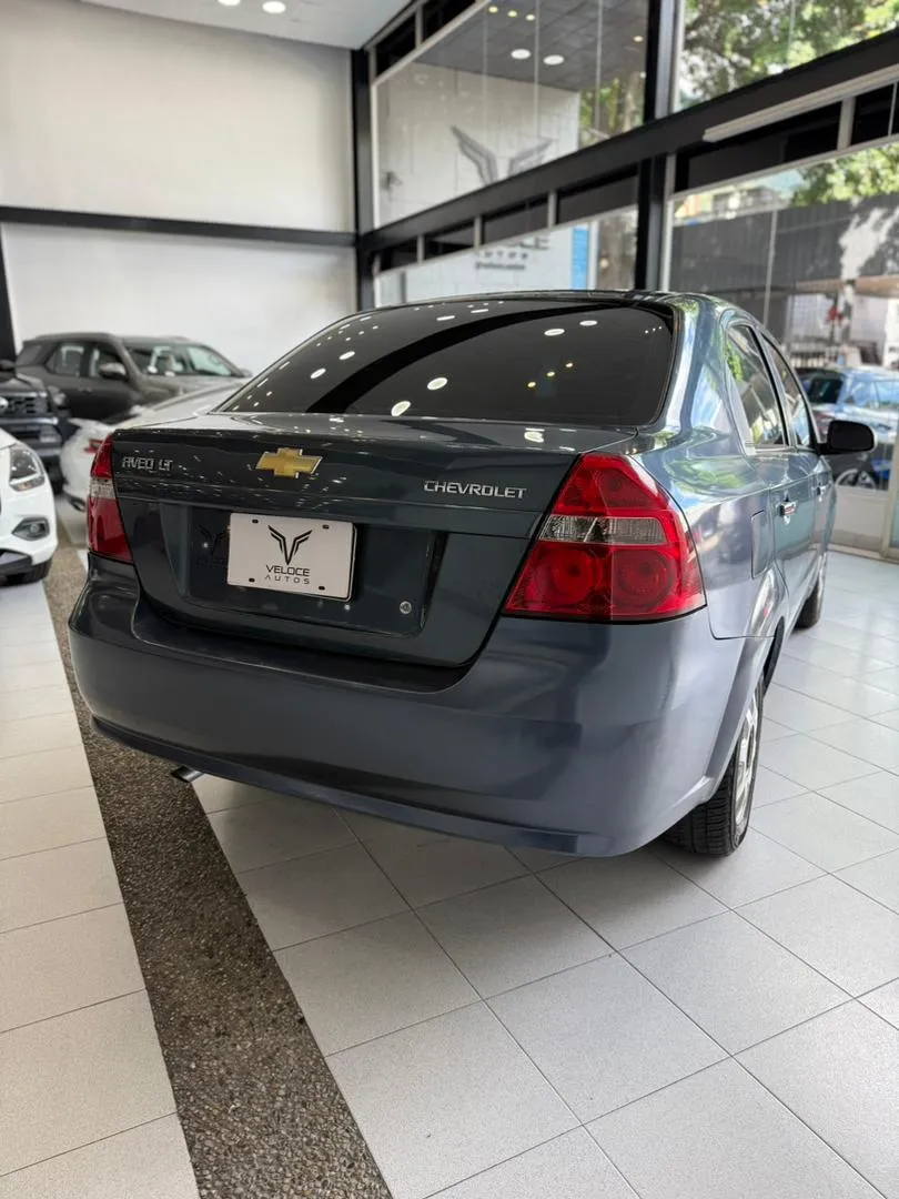 Chevrolet Aveo LT 2011 Azul Caracas