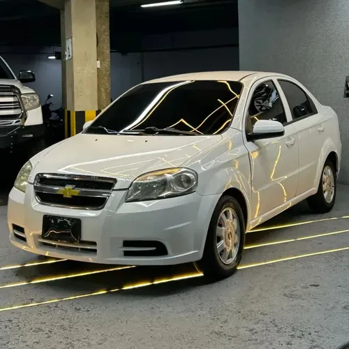 Chevrolet Aveo LT 2012 Blanco Caracas
