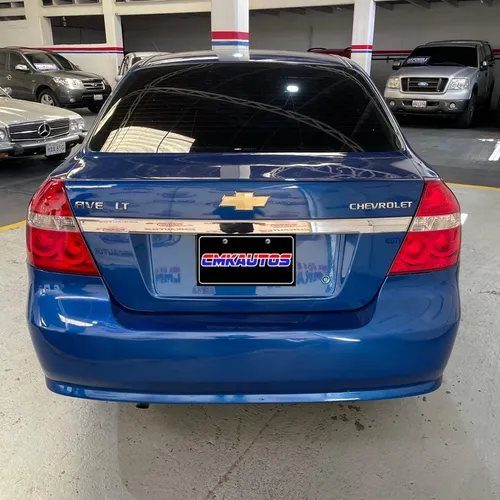 Chevrolet Aveo LT 2012 Azul Caracas