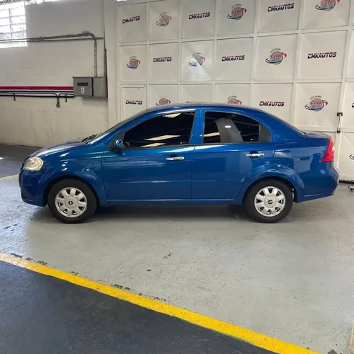 Chevrolet Aveo LT 2012 Azul Caracas
