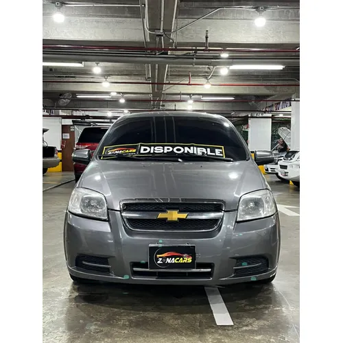 Chevrolet Aveo LT 2012 Gris Caracas