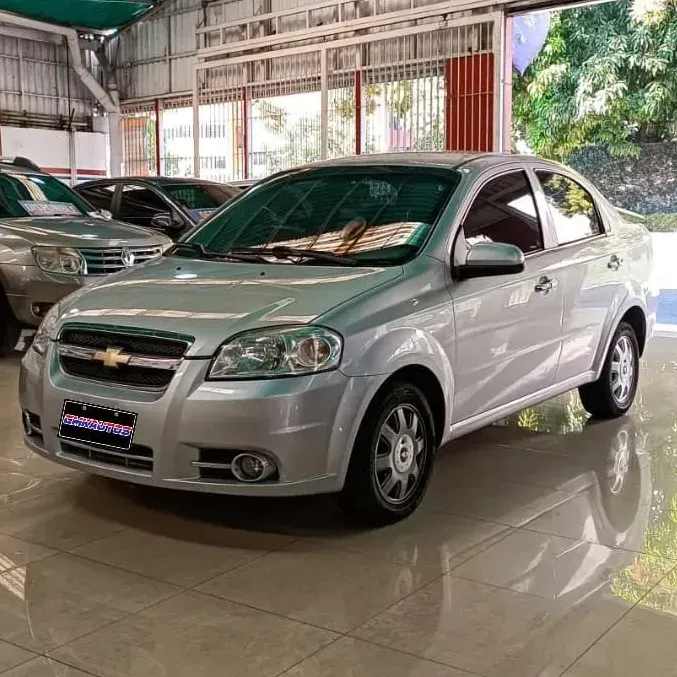 Chevrolet Aveo LT 2013 Plateado Caracas