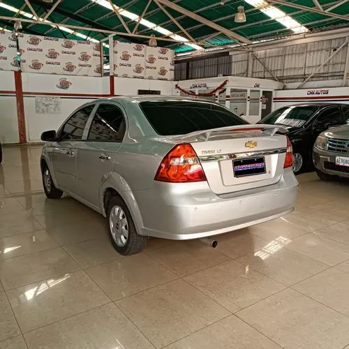 Chevrolet Aveo LT 2013 Plateado Caracas