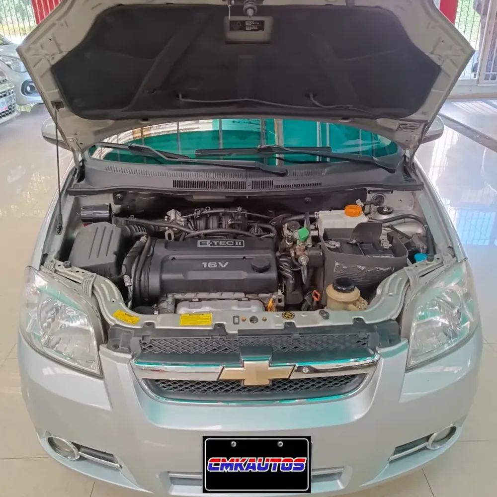 Chevrolet Aveo LT 2013 Plateado Caracas