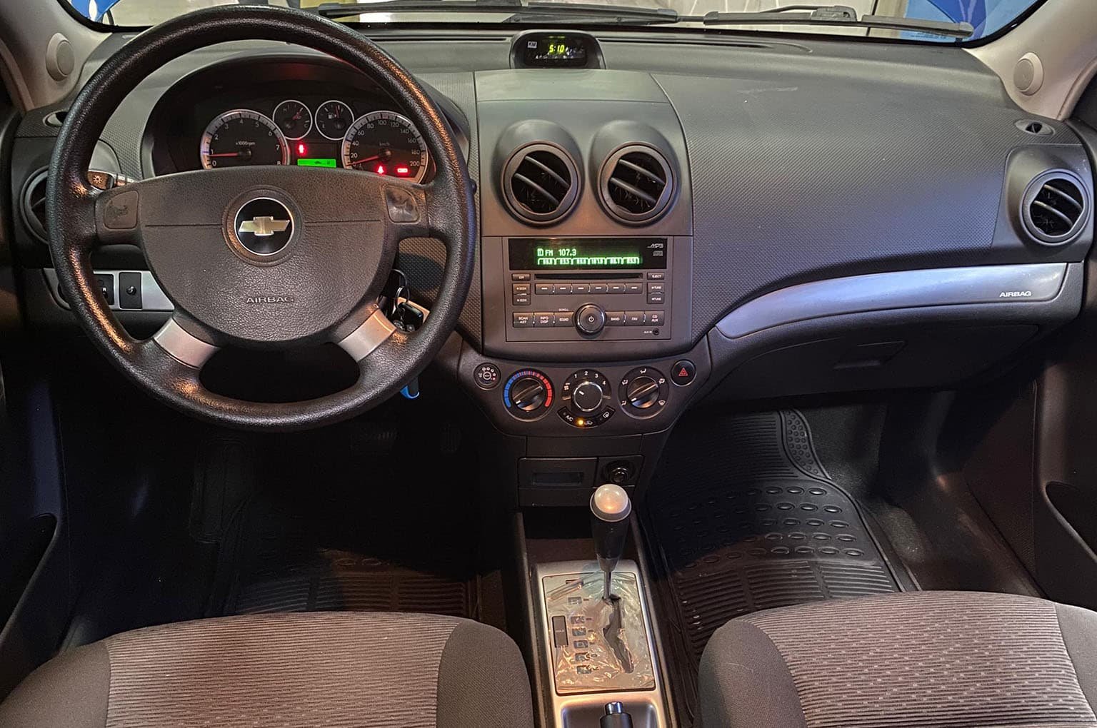 Chevrolet Aveo Lt 2013 Azul