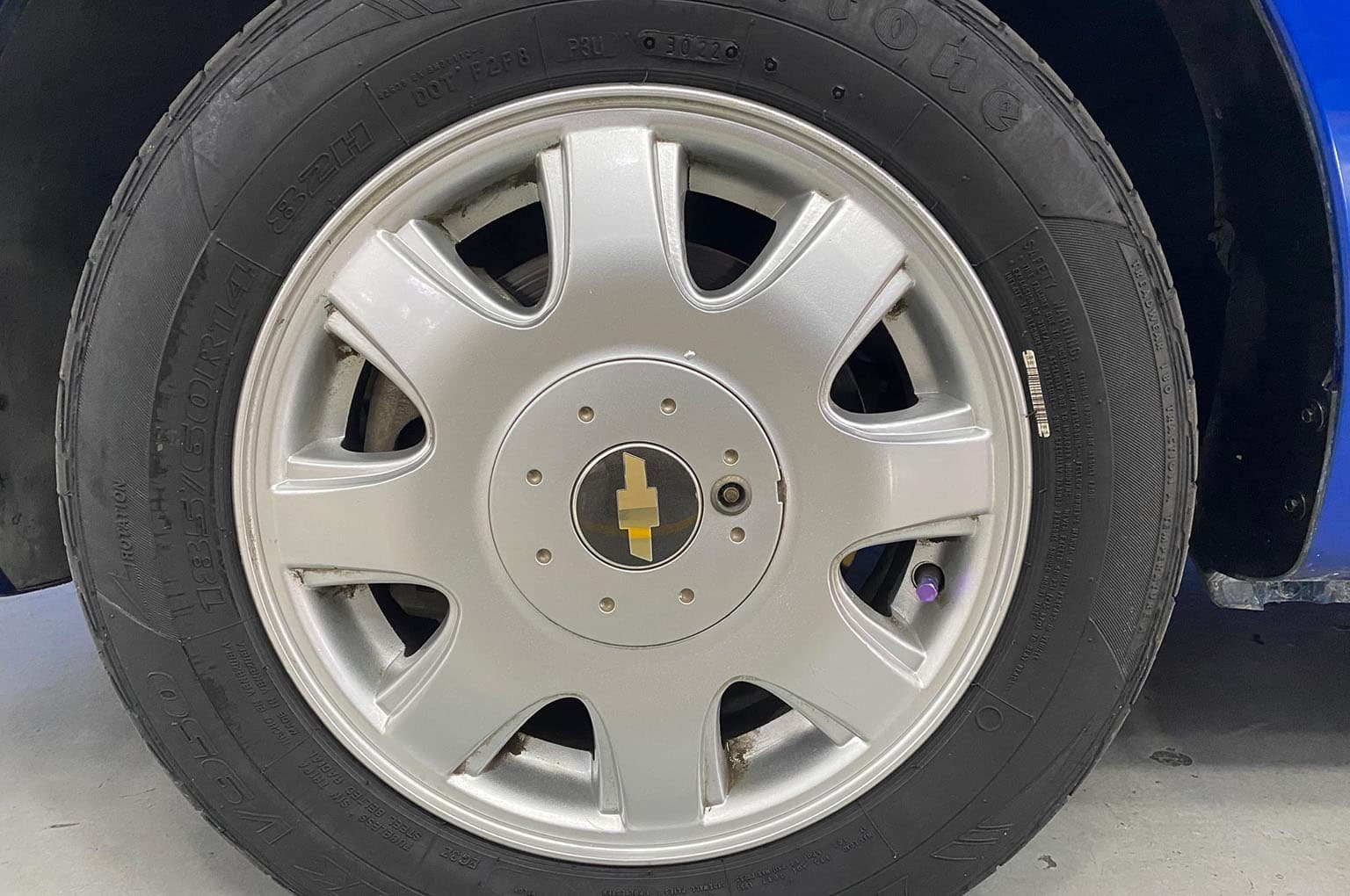 Chevrolet Aveo Lt 2013 Azul