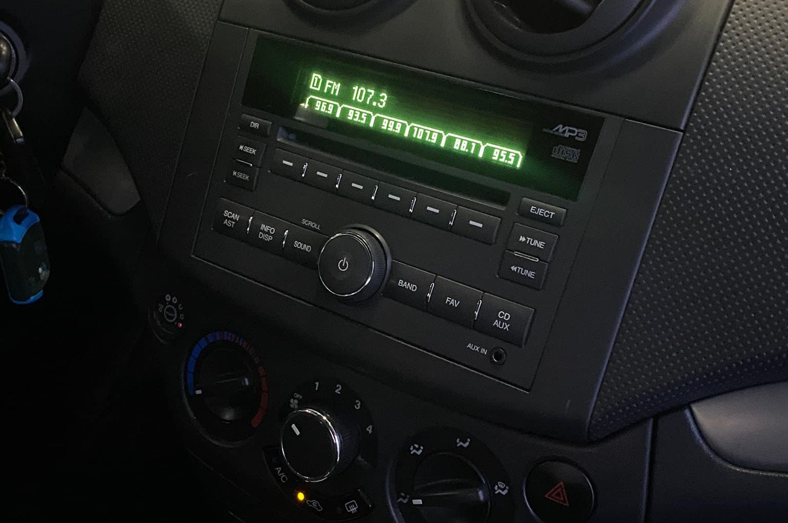 Chevrolet Aveo Lt 2013 Azul