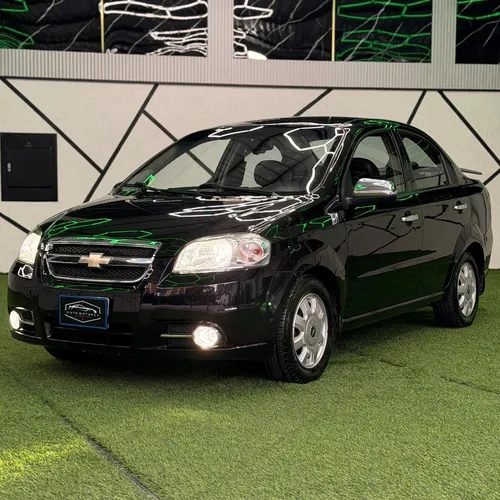 Chevrolet Aveo LT 2013 Negro Caracas