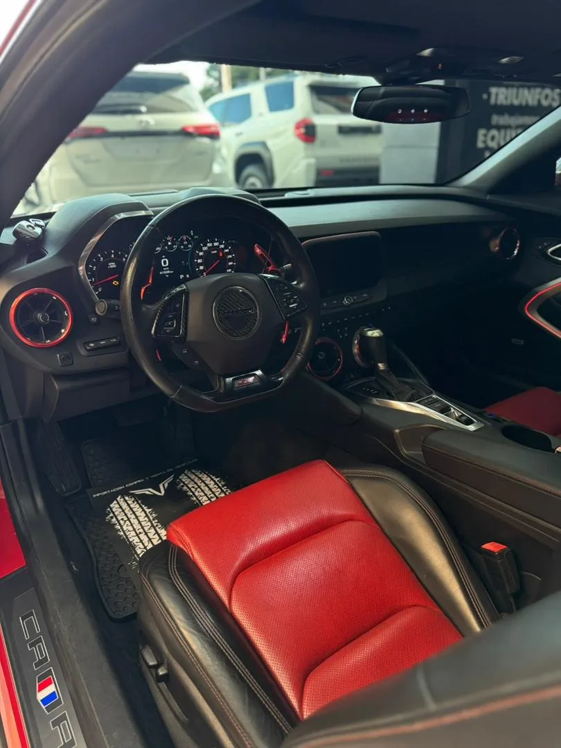 Chevrolet Camaro Ss 2016 rojo4