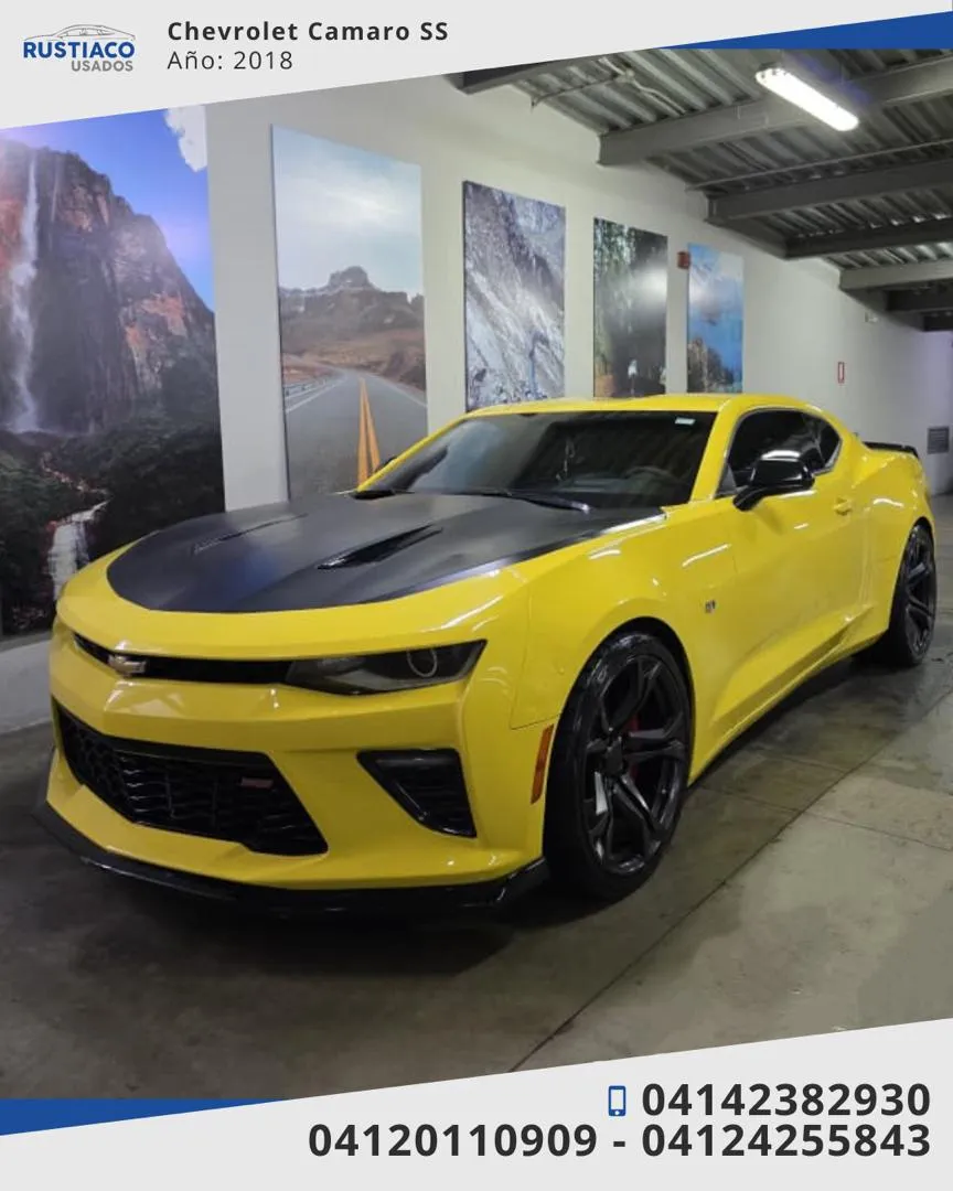 Chevrolet Camaro SS 2018 Amarillo Caracas