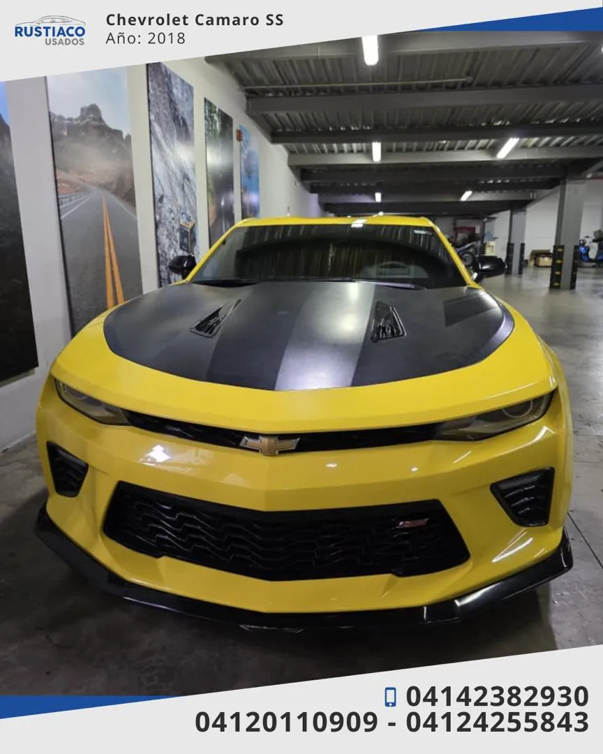 Chevrolet Camaro SS 2018 Amarillo Caracas