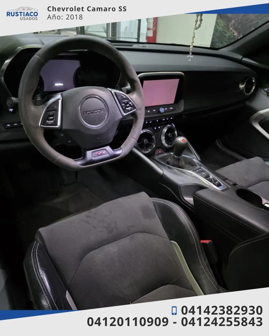 Chevrolet Camaro SS 2018 Amarillo Caracas