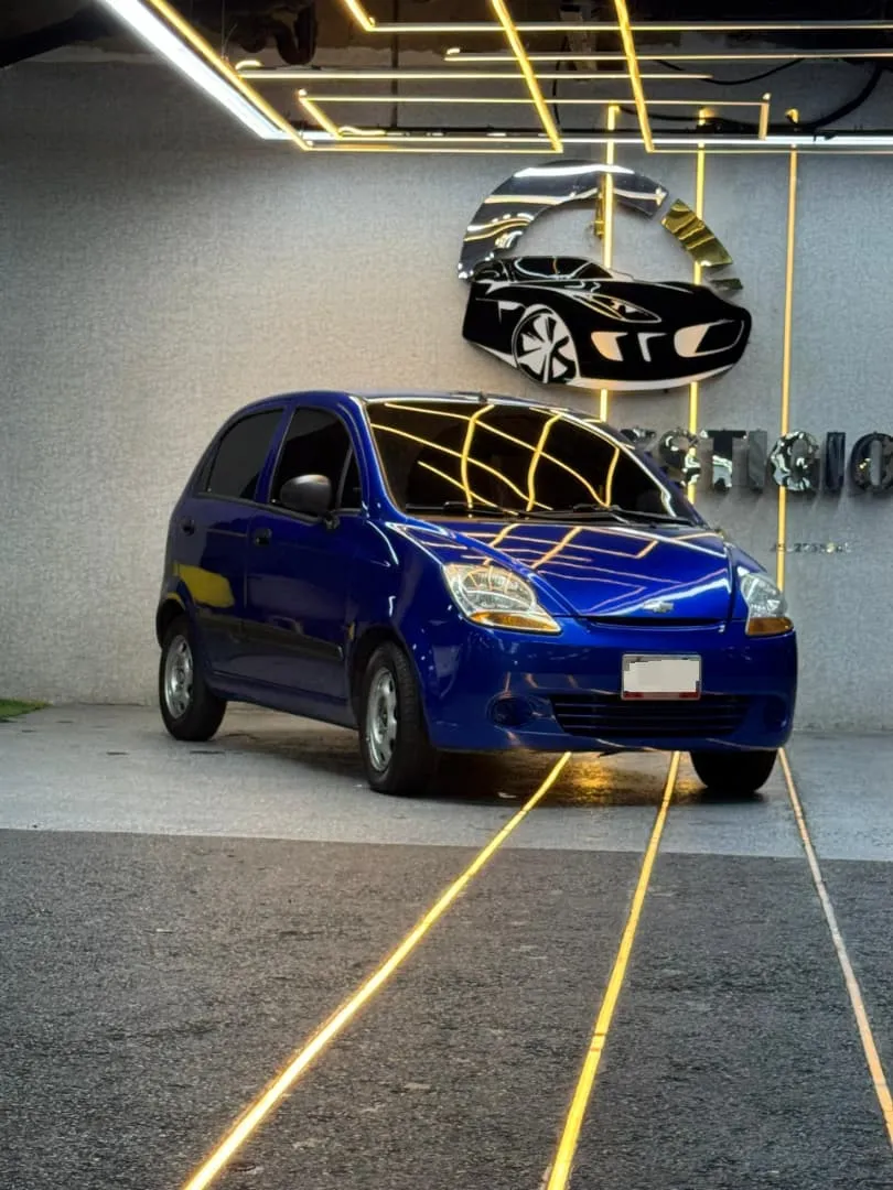 Chevrolet Spark 2011 Azul Caracas