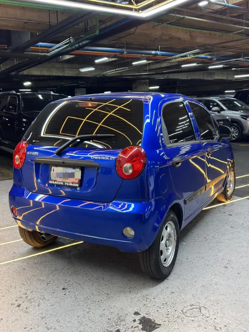 Chevrolet Spark 2011 Azul Caracas