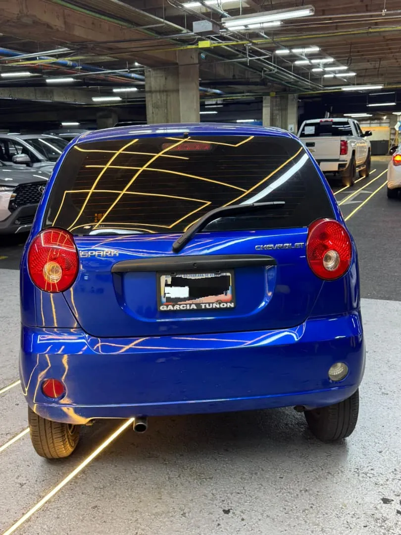 Chevrolet Spark 2011 Azul Caracas