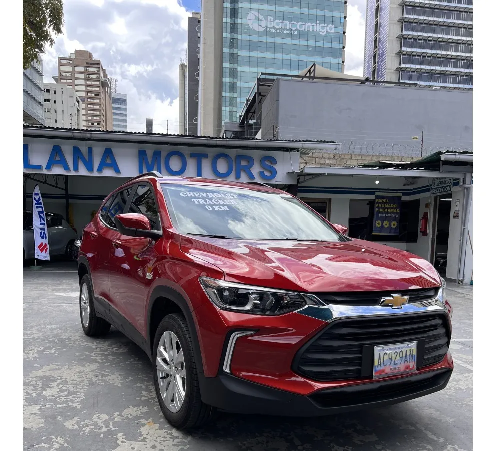 Chevrolet Tracker 2024 Rojo Caracas