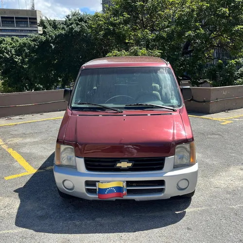 Chevrolet Wagon R 2002 Rojo Caracas