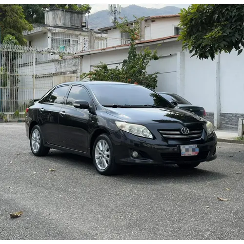Toyota Corolla GLI 2009 Negro Caracas