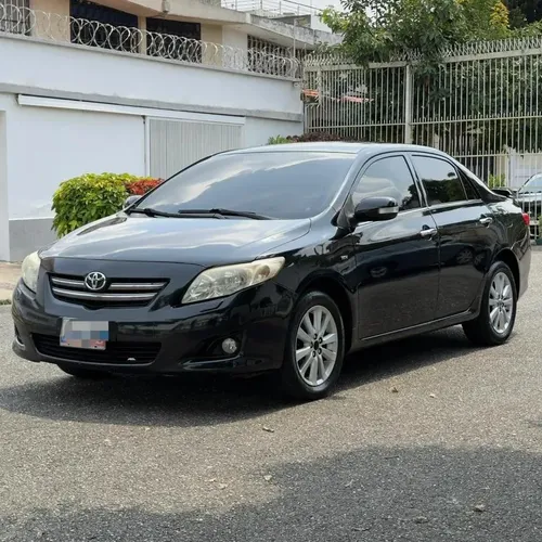 Toyota Corolla GLI 2009 Negro Caracas