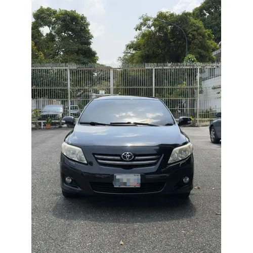 Toyota Corolla GLI 2009 Negro Caracas
