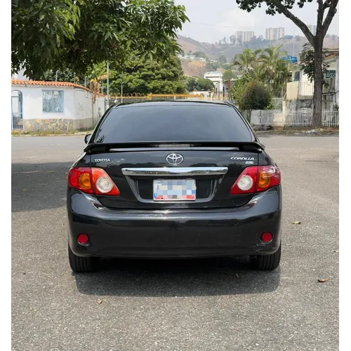 Toyota Corolla GLI 2009 Negro Caracas