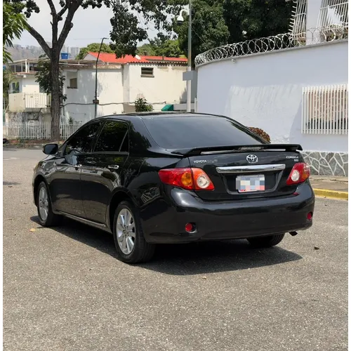 Toyota Corolla GLI 2009 Negro Caracas