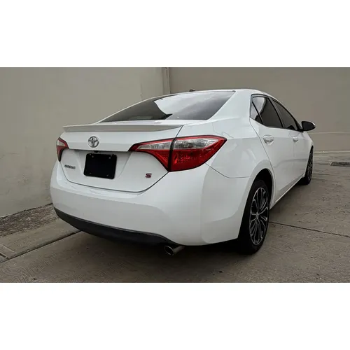 Toyota Corolla S 2015 Blanco Caracas