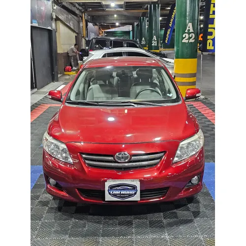 Toyota Corolla GLI 2010 Rojo Caracas