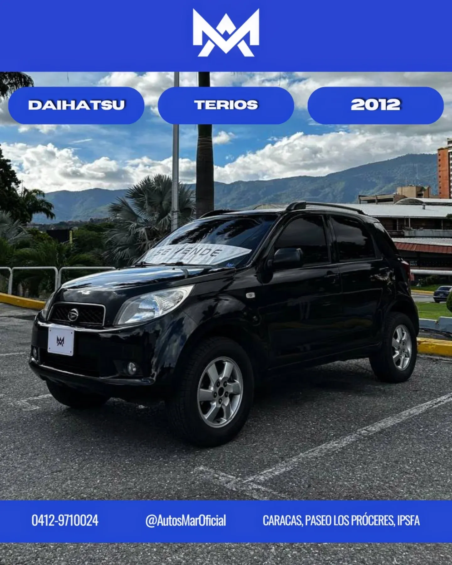Daihatsu Terios 2012 Negro