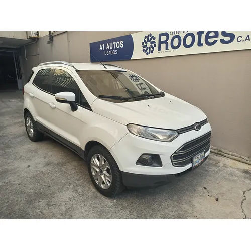 Ford EcoSport Titanium 2014 Blanco Caracas
