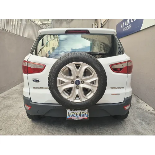 Ford EcoSport Titanium 2014 Blanco Caracas