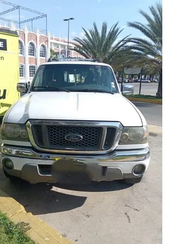 En venta Ford Ranger 2007 pick-up blanca3