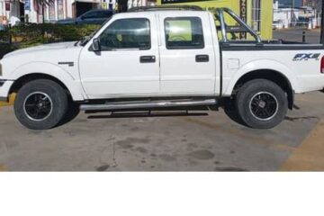 En venta Ford Ranger 2007 pick-up blanca5