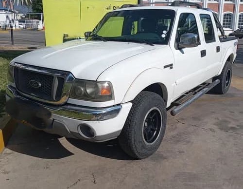 En venta Ford Ranger 2007 pick-up blanca6