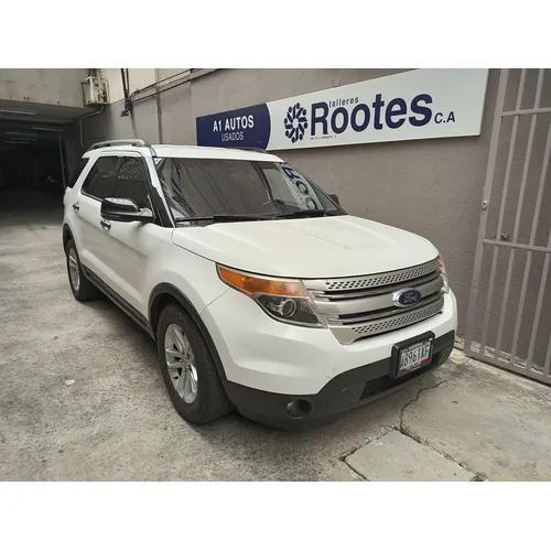Ford Explorer XLT 2013 Blanco Caracas