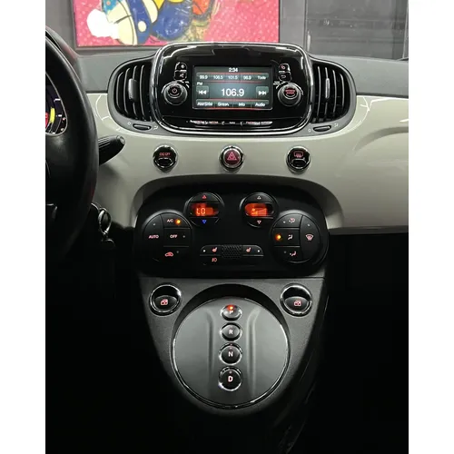 Fiat 500 2016 Naranja Caracas