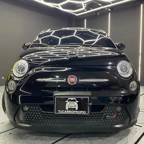 Fiat 500e 2017 Negro Caracas
