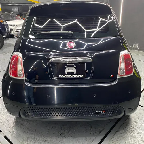 Fiat 500e 2017 Negro Caracas