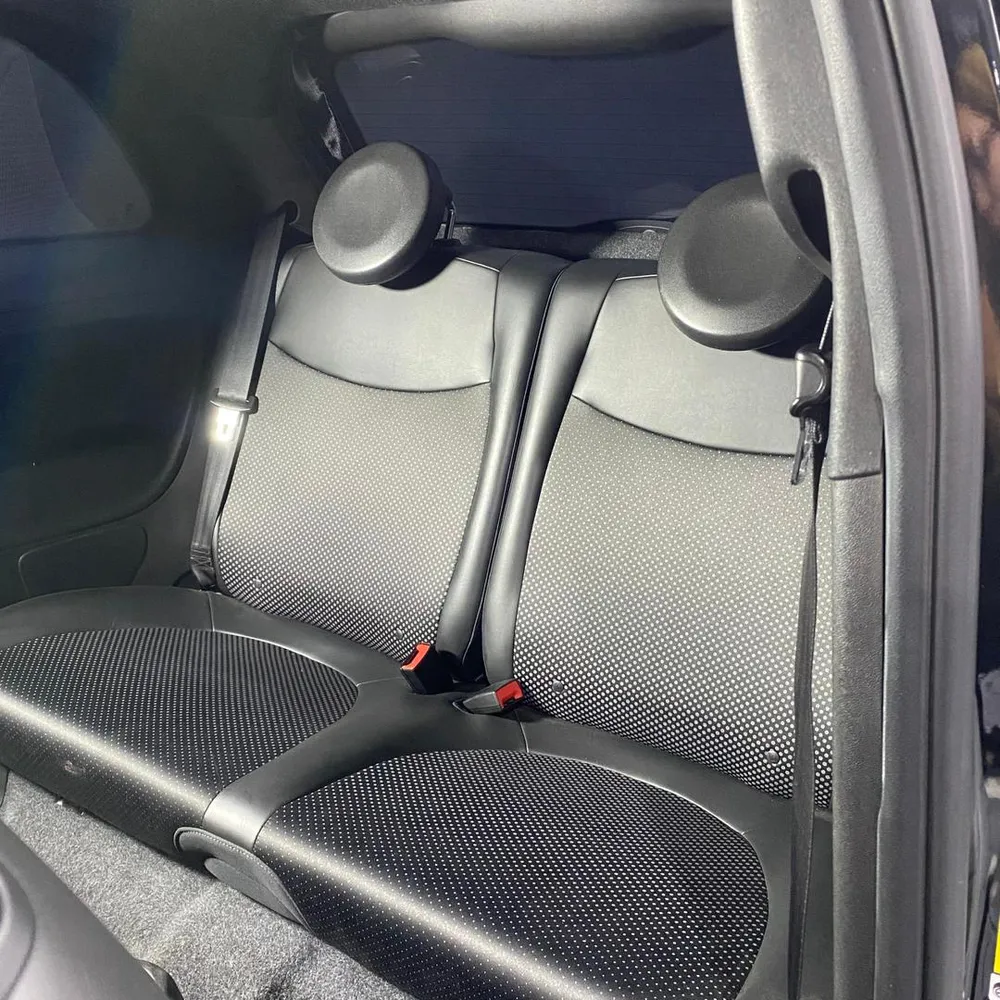 Fiat 500e 2017 Negro Caracas