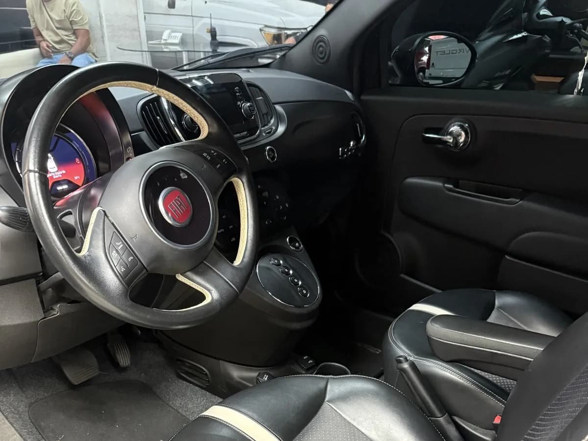 Fiat 500e 2017 Negro