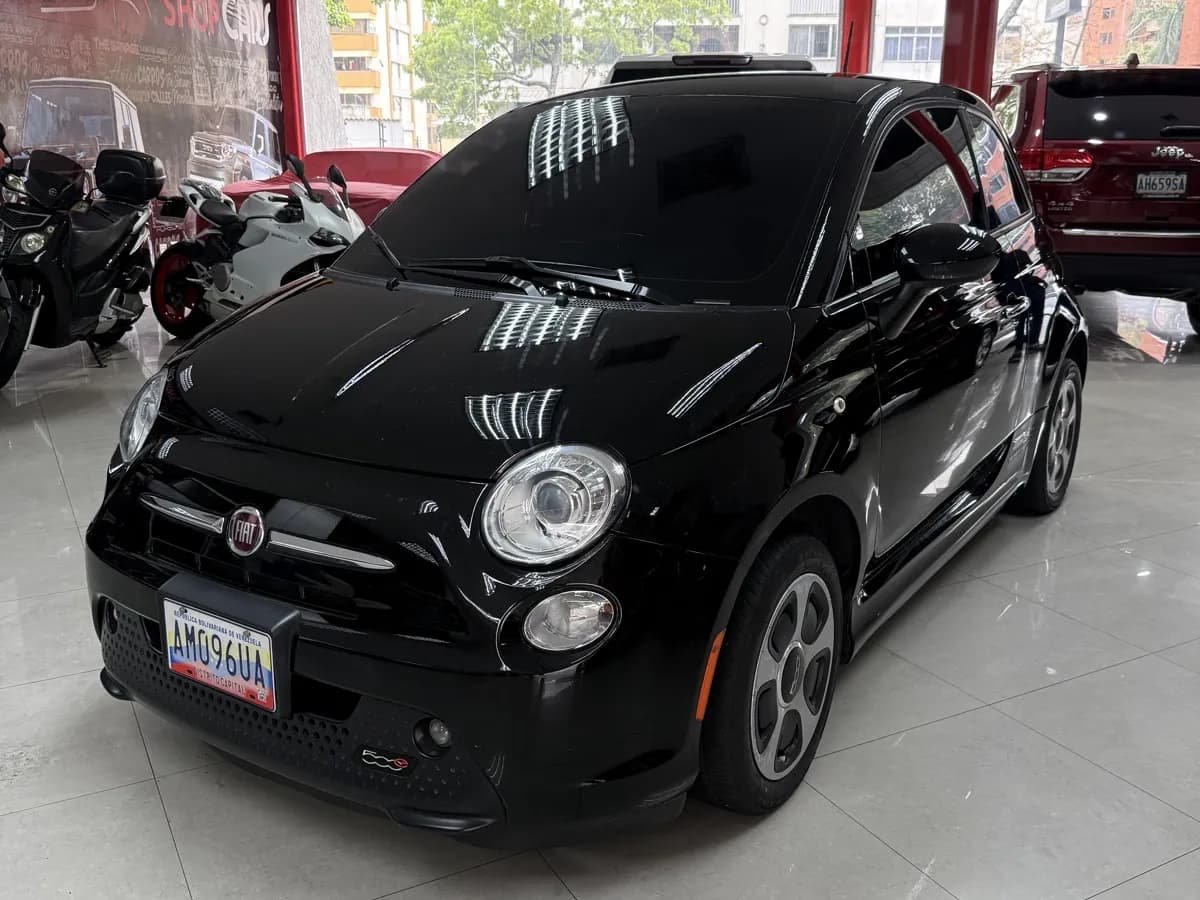 Fiat 500e 2017 Negro