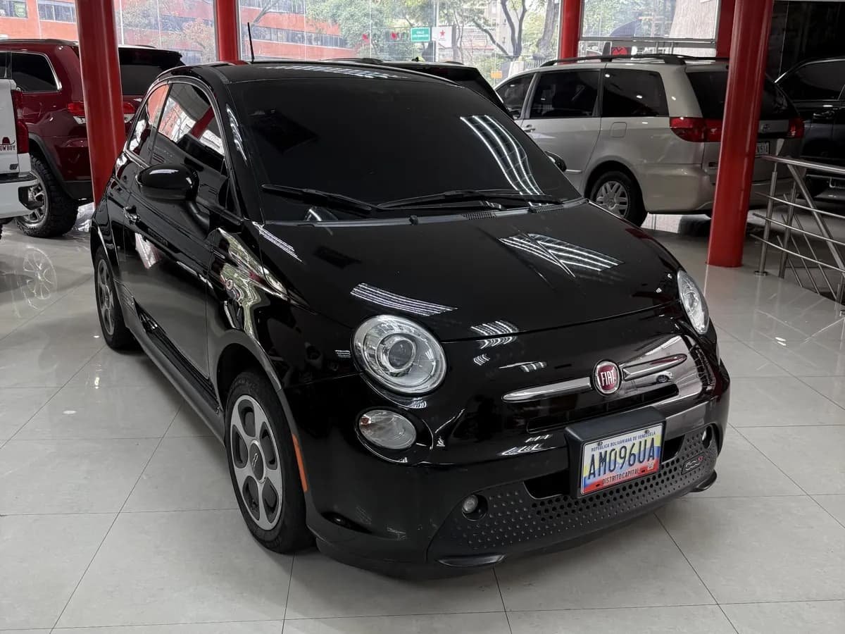 Fiat 500e 2017 Negro