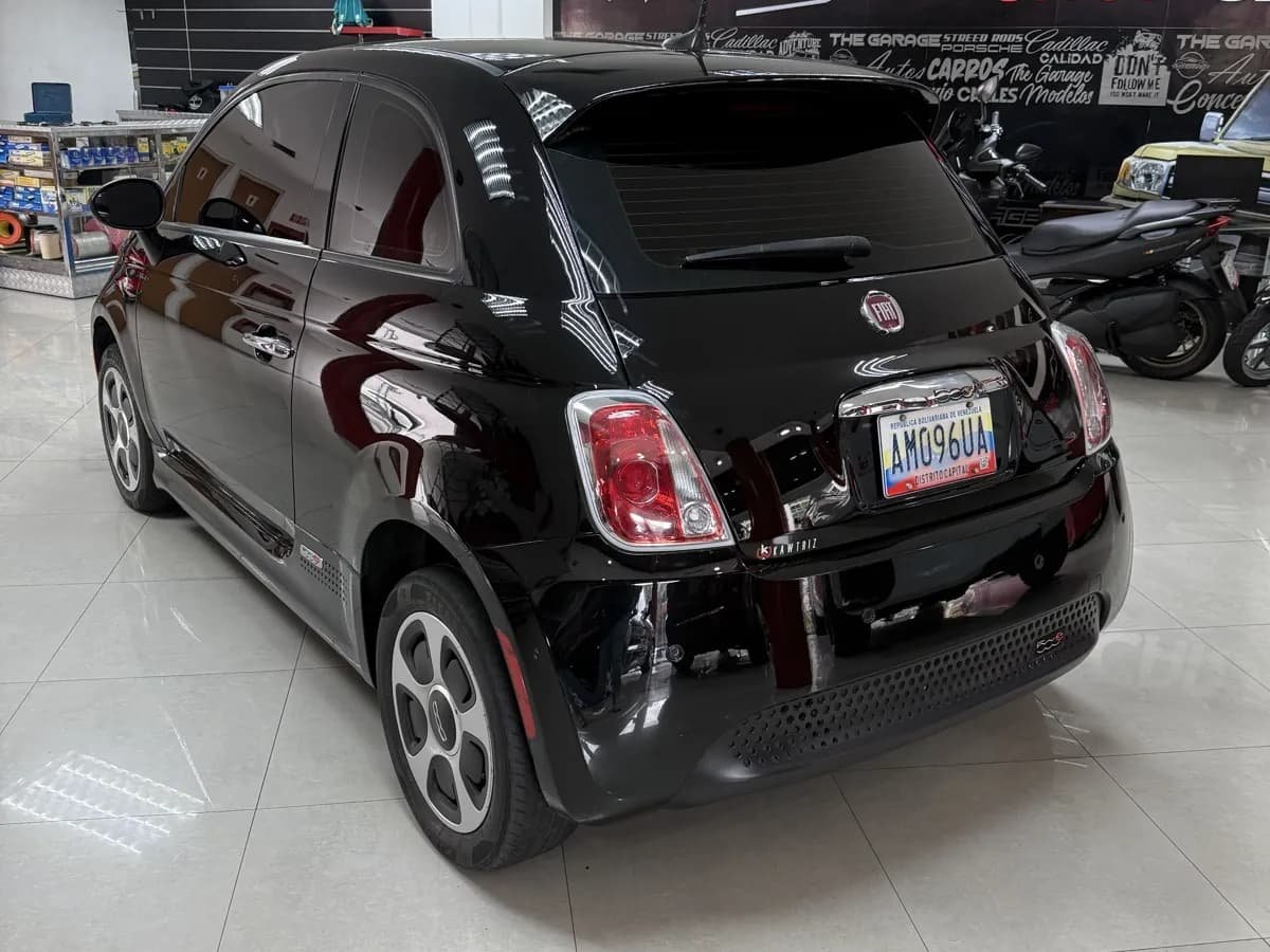 Fiat 500e 2017 Negro