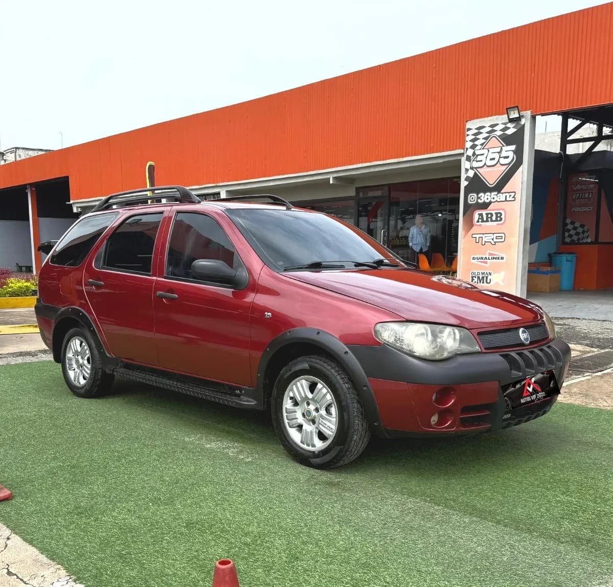 Fiat Palio Adventure 1.8 2007 Rojo