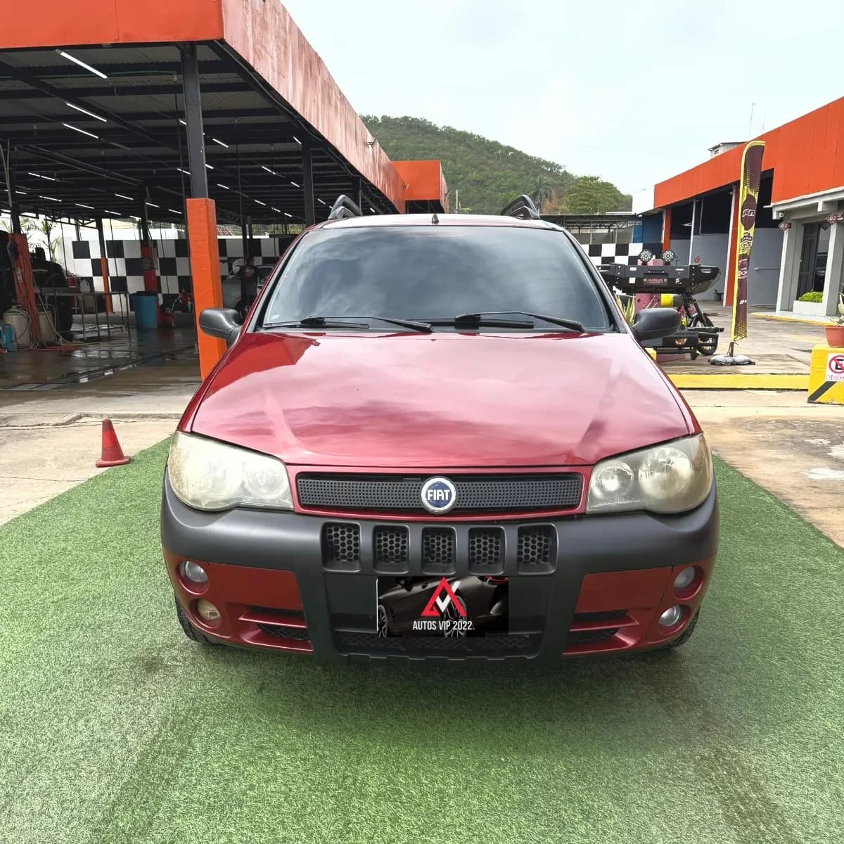 Fiat Palio Adventure 1.8 2007 Rojo