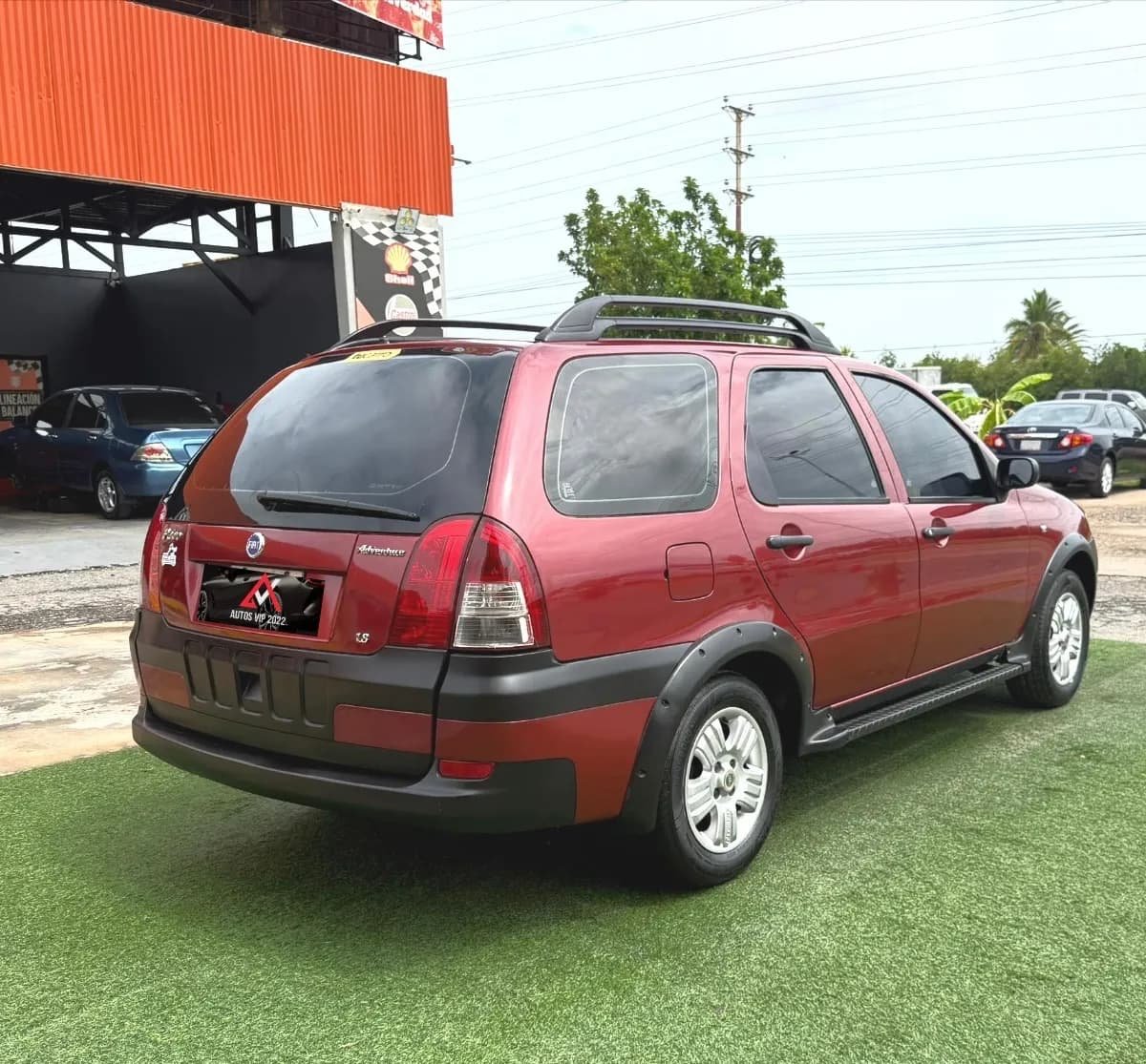 Fiat Palio Adventure 1.8 2007 Rojo