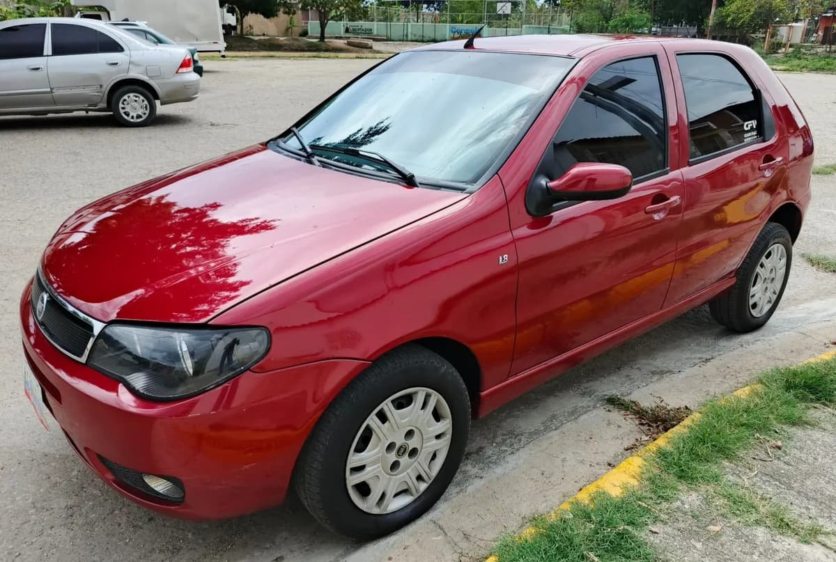 Fiat Palio HLX 2007 Rojo