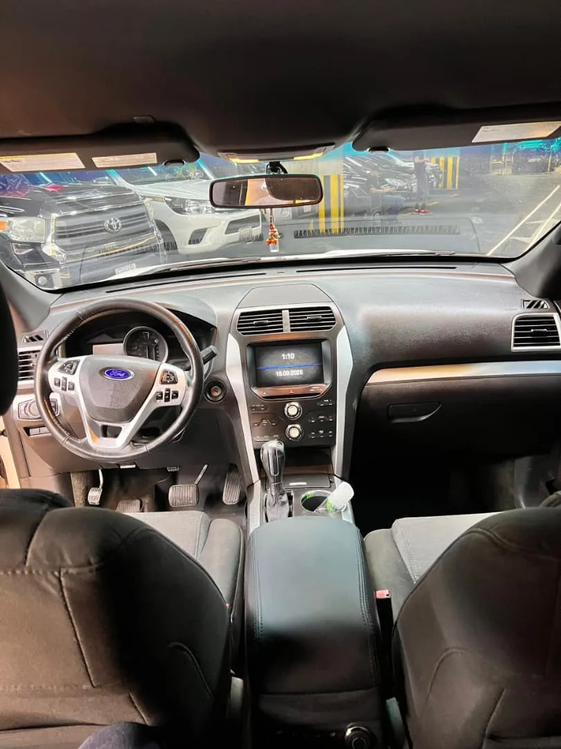 Ford Explorer 2013 Xlt 4x2 blanco3