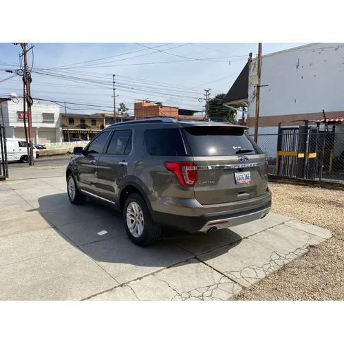Ford Explorer Limited 2016 Gris Valencia