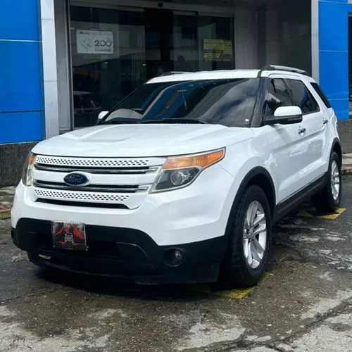 Ford Explorer Limited 2013 Blanco Caracas